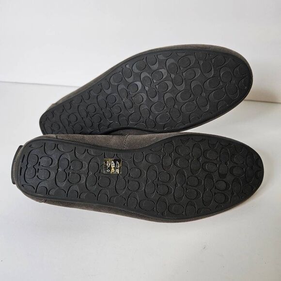 Coach mens gray suede slip on loafers. Size 40(7). - Picture 9 of 9